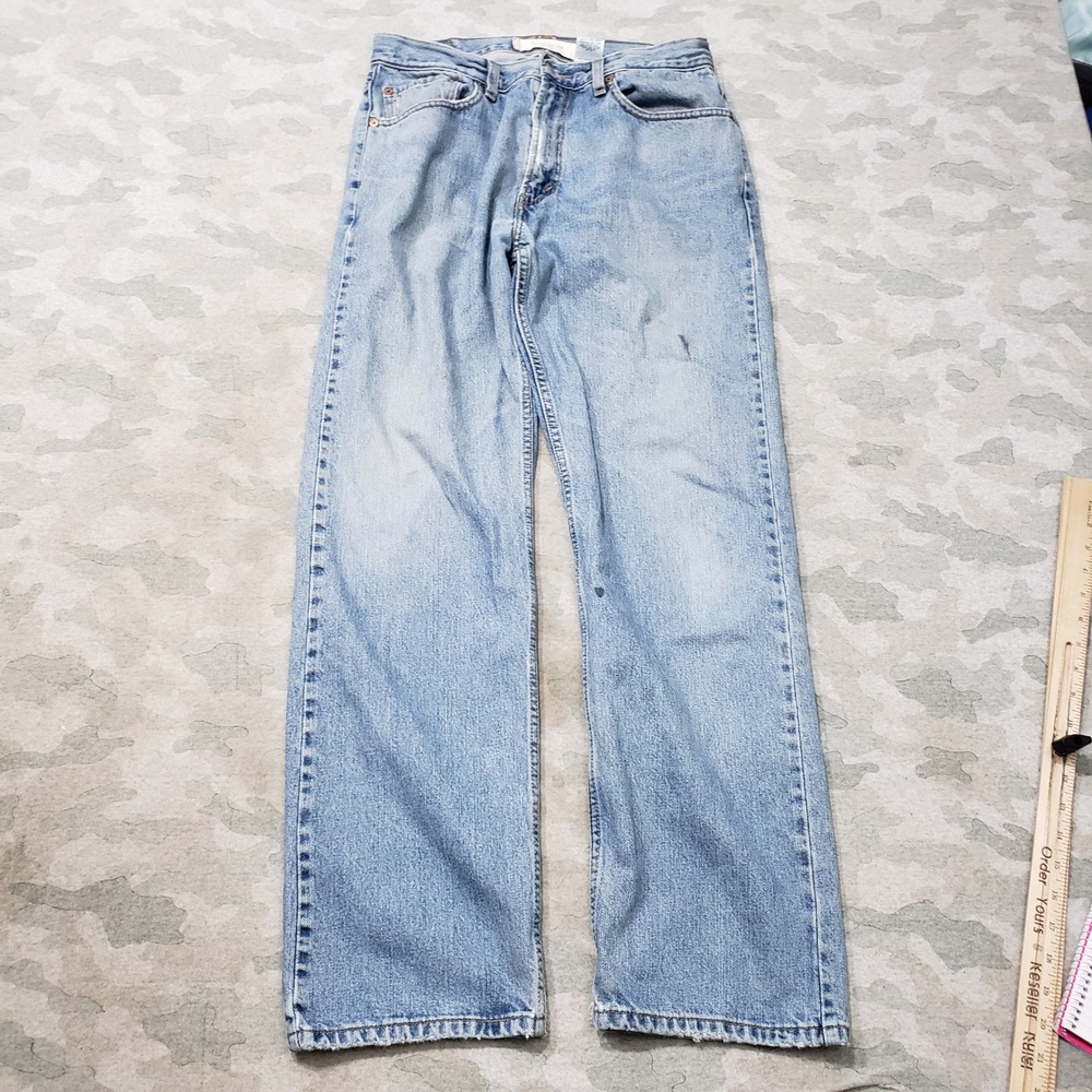 Vintage Levi's 505 Jeans Mens 34x32 Blue Y2k Straight Regular Fit Denim
